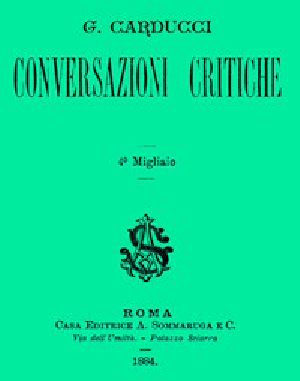 [Gutenberg 46843] • Conversazioni critiche